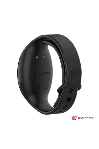 Черный вибратор-кролик с пультом-часами Anne s Desire Rabbit Vibe Wireless Watchme - 20,5 см.