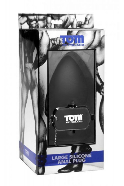 Анальная пробка Tom of Finland Large Silicone Anal Plug - 11,5 см.