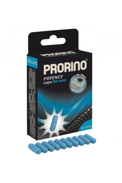 БАД для мужчин ero black line PRORINO Potency Caps for men - 10 капсул