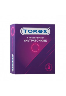 Презервативы Torex  Ультратонкие  - 3 шт.