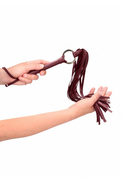 Бордовый хлыст Flogger - 70 см.