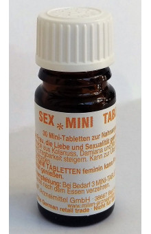 Возбуждающие таблетки для женщин Sex-Mini-Tabletten feminin - 30 таблеток (100 мг.)