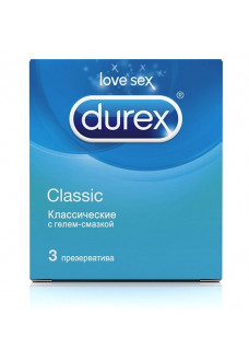 Классические презервативы Durex Classic - 3 шт.