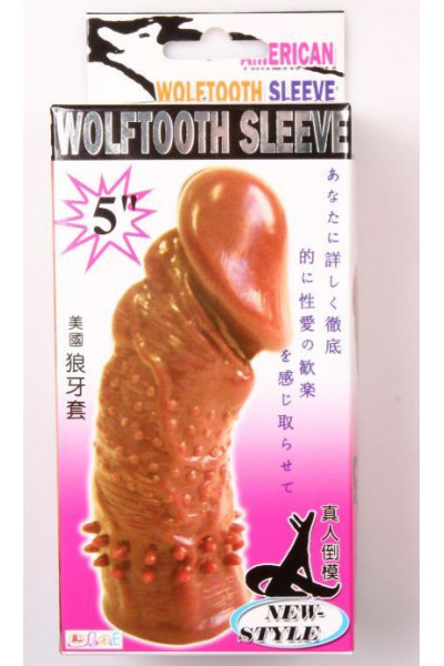 Телесная насадка WolfTooth Sleeve с шипами - 12,7 см.