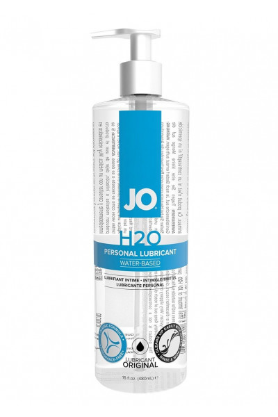 Лубрикант на водной основе JO Personal Lubricant H2O с дозатором - 480 мл.