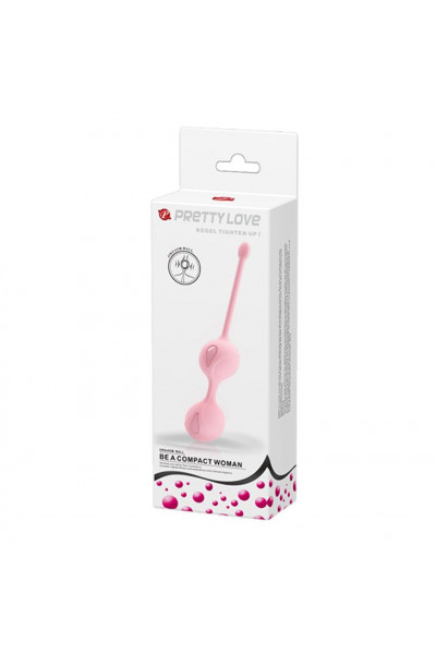 Нежно-розовые вагинальные шарики Kegel Tighten Up I