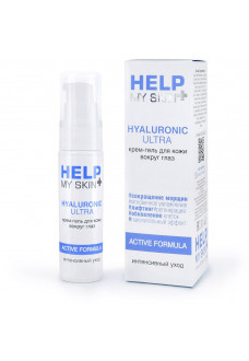 Крем-гель для кожи вокруг глаз Help My Skin Hyaluronic - 30 гр.