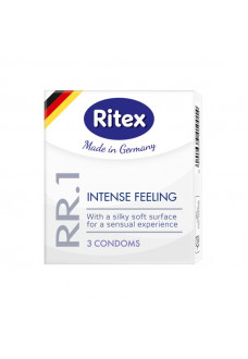 Классические презервативы RITEX INTENSE FEELING - 3 шт.