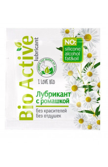 Пробник лубриканта на водной основе Bio Active - 3 гр.