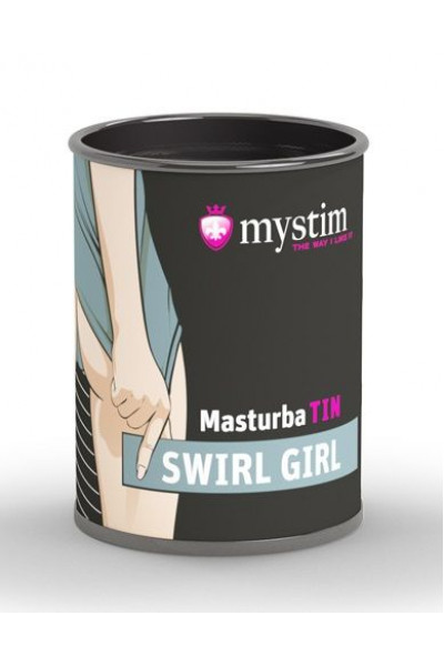 Компактный мастурбатор MasturbaTIN Swirl Girl