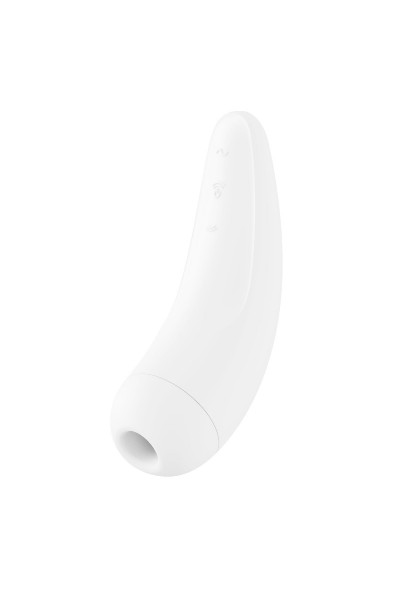 Белый вакуум-волновой стимулятор Satisfyer Curvy 2+