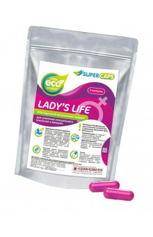 Возбуждающие капсулы Ladys Life - 2 капсулы (0,35 гр.)