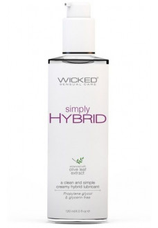 Водно-силиконовый лубрикант Wicked Simply HYBRID - 120 мл.