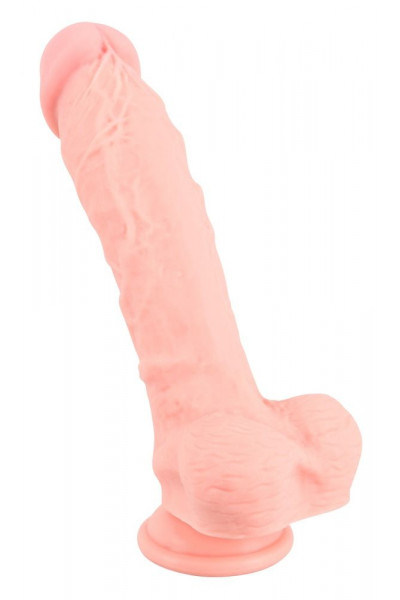 Реалистичный фаллоимитатор Medical Silicone Dildo - 24 см.