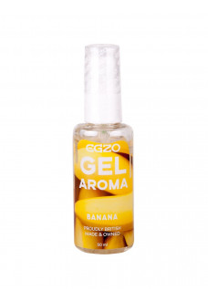 Интимный лубрикант Egzo Aroma с ароматом банана - 50 мл.