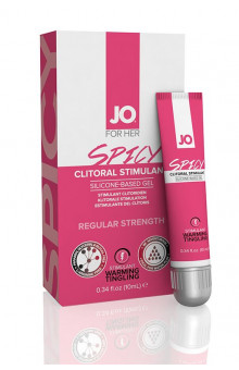 Возбуждающий гель для клитора сильного действия JO SPICY CLITORAL GEL - 10 мл.