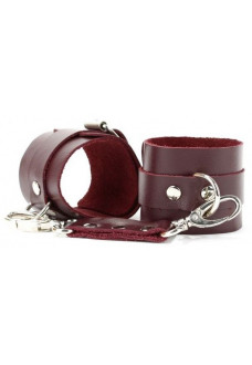 Бордовые наручники Maroon Handcuffs 