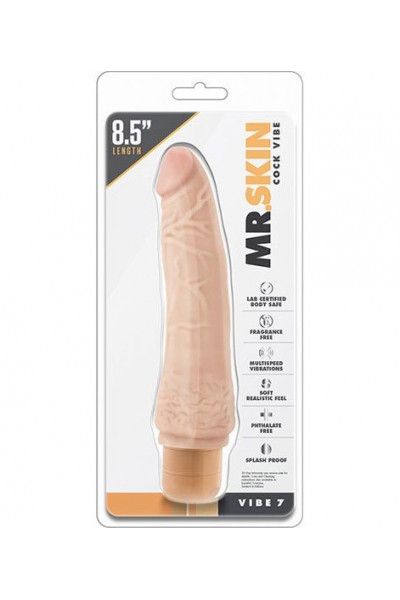 Телесный вибратор Cock Vibe 7 - 21,6 см.