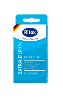 Ультратонкие презервативы RITEX EXTRA DUNN - 8 шт.