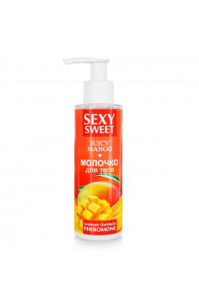 Молочко для тела с феромонами и ароматом манго Sexy Sweet Juicy Mango - 150 гр.