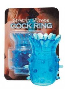 Насадка на пенис в виде распускающегося цветка SILICON TICKLER COCK RING