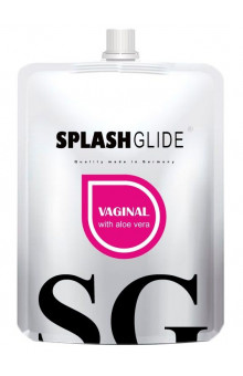 Ухаживающий лубрикант на водной основе Splashglide Vaginal With Aloe Vera - 100 мл.