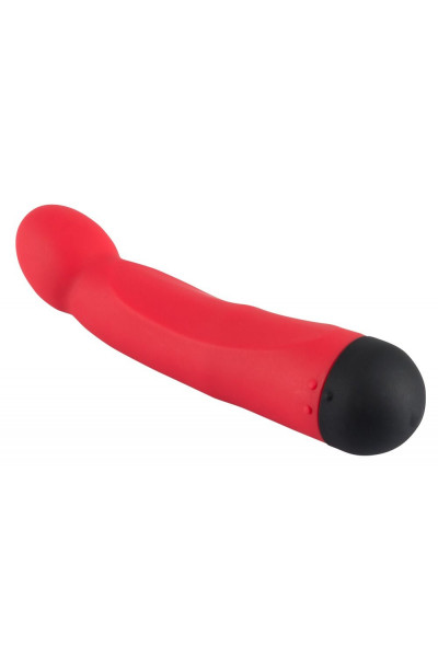 Красный G-стимулятор Red G-Spot Vibe - 17 см.