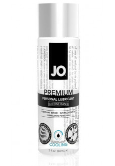 Охлаждающий лубрикант на силиконовой основе JO Personal Premium Lubricant Cooling - 60 мл.