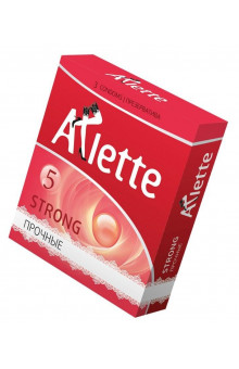 Ультрапрочные презервативы Arlette Strong - 3 шт.