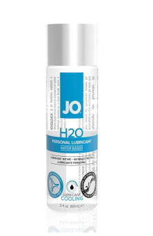 Охлаждающий лубрикант на водной основе JO Personal Lubricant H2O COOLING - 60 мл.