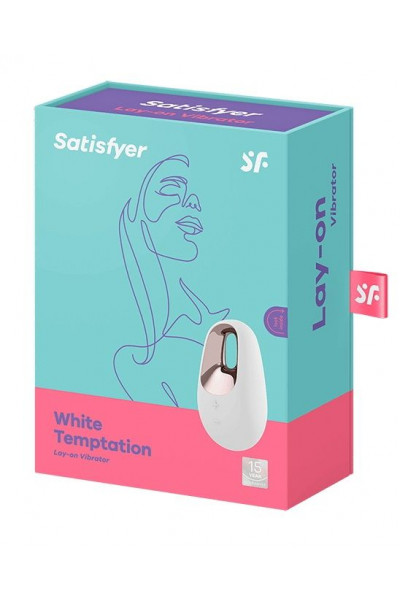 Белый вибромассажер Satisfyer White Temptation