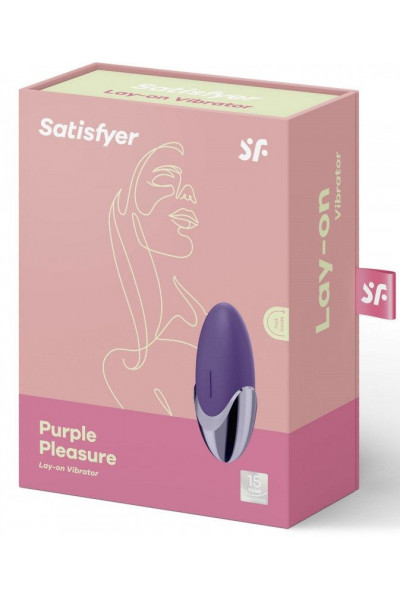 Фиолетовый вибромассажер Satisfyer Purple Pleasure