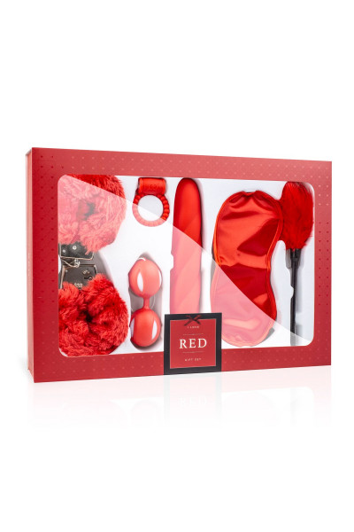 Эротический набор I Love Red Couples Box