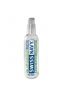 Гипоаллергенный лубрикант Swiss Navy All Natural Water Base Lubricant - 118 мл.