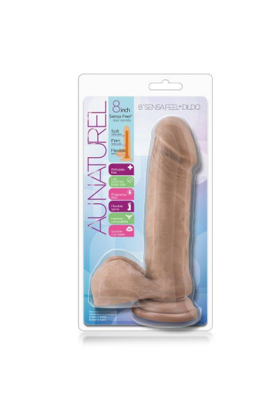 Фаллоимитатор-мулат 8  Sensa Feel Dildo - 20,3 см.