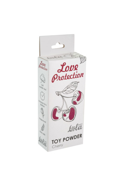 Пудра для игрушек Love Protection с ароматом вишни - 15 гр.