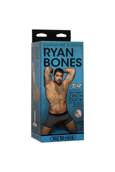 Телесный фаллоимитатор Ryan Bones 7  ULTRASKYN Cock - 18,4 см.