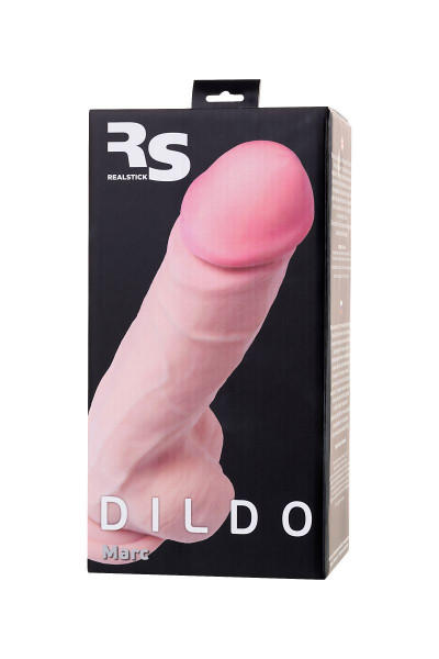 Телесный фаллоимитатор  RealStick Elite DILDO Marc - 24 см.