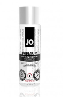 Возбуждающий лубрикант на силиконовой основе JO Personal Premium Lubricant  Warming - 60 мл.