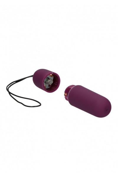 Фиолетовый вибростимулятор  Remote Vibrating Bullet