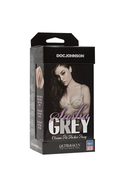 Мастурбатор-вагина Sasha Grey UltraSKYN Cream Pie Pocket Pussy