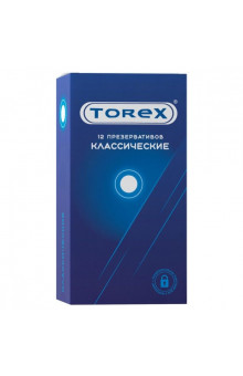 Гладкие презервативы Torex  Классические  - 12 шт.